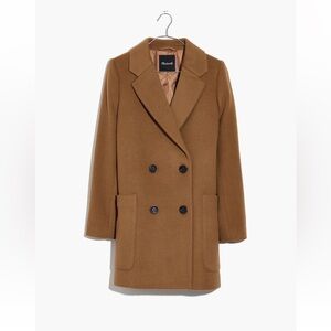 Madewell Hollis Double-Breasted Coat size XXL